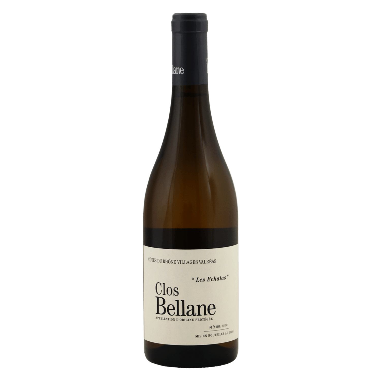 Clos Bellane Les Échalas Côtes du Rhône Villages Valréas Blanc
